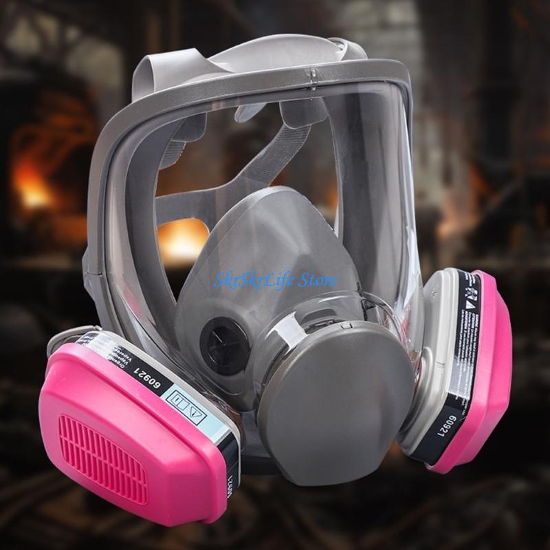 Woodworking Respirator - E65E Protective Face Mask With Filter