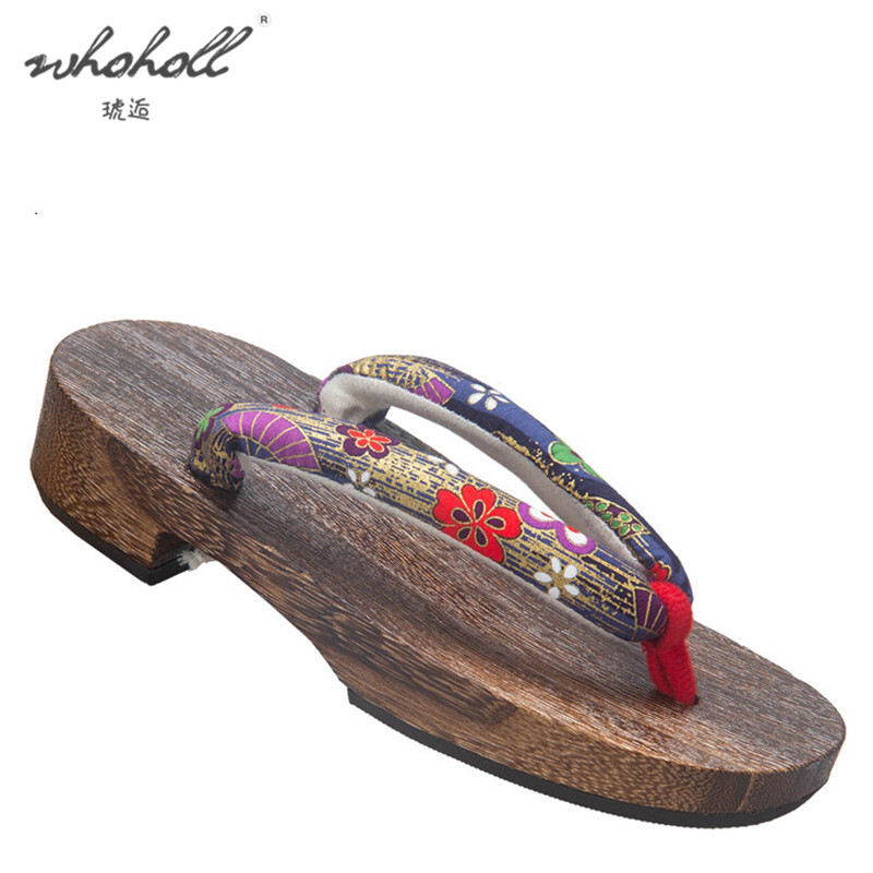 Woodworking Shoes - WHOHOLL Geta Japanese Children's Clogs Kimonos
