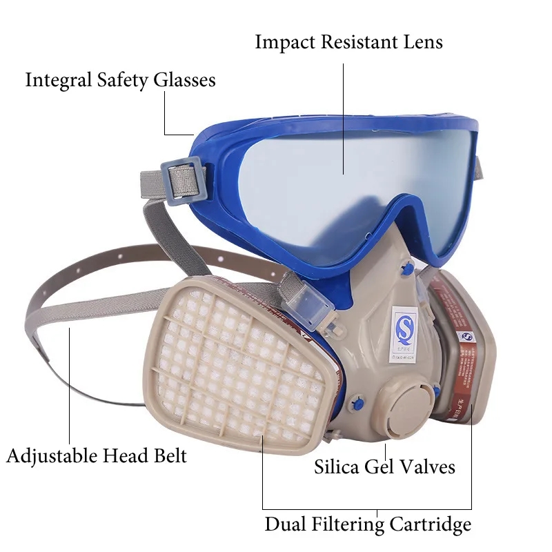 Multi-Function Gas Dust Mask W - مراجعة Woodworking Respirator وسعره