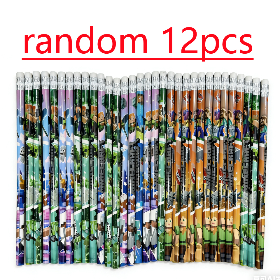 HOT 4pcs-12pcs Pencil no box H - مراجعة Wood Woodworking وسعره