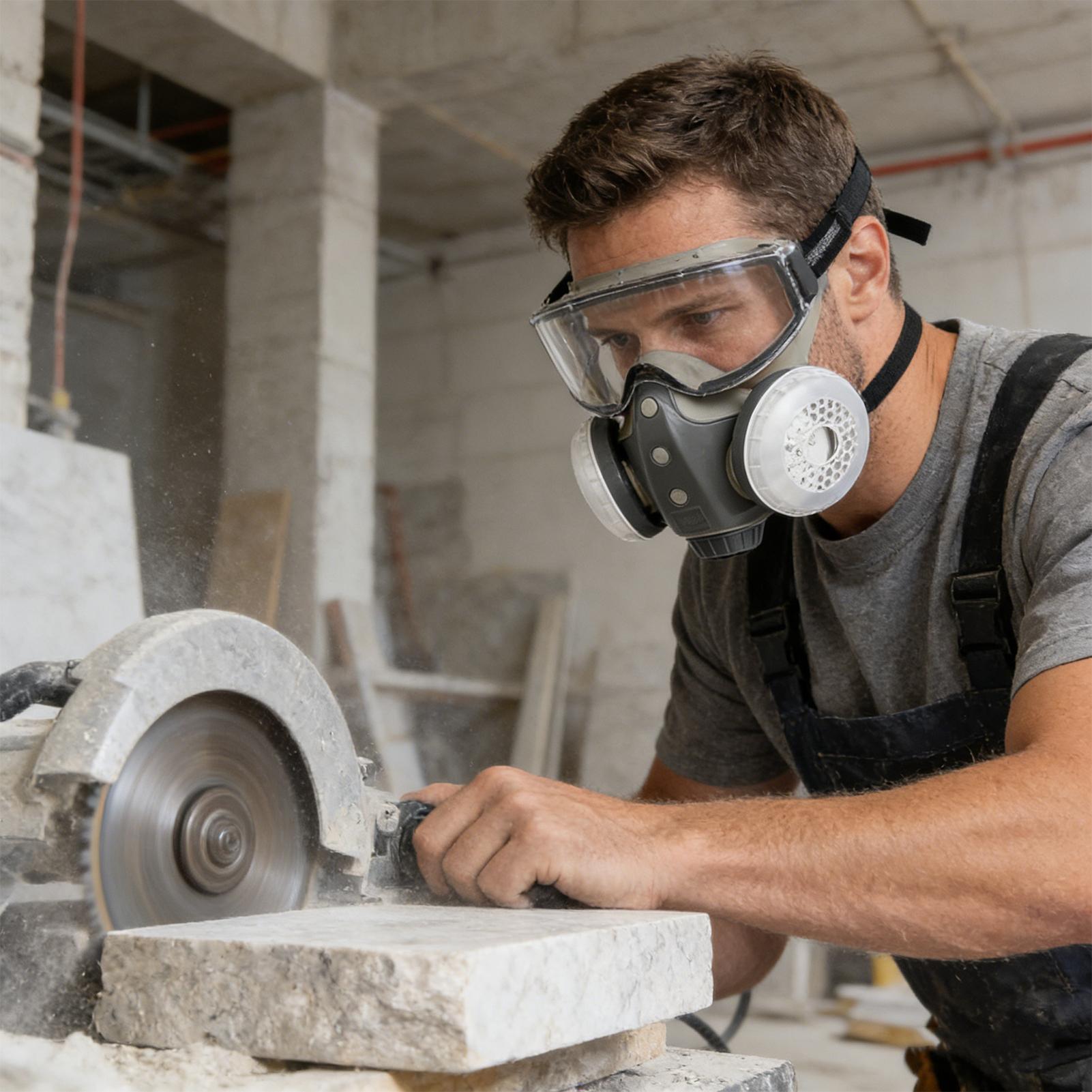 Respirator Masque With Filters - مراجعة Woodworking Respirator وسعره