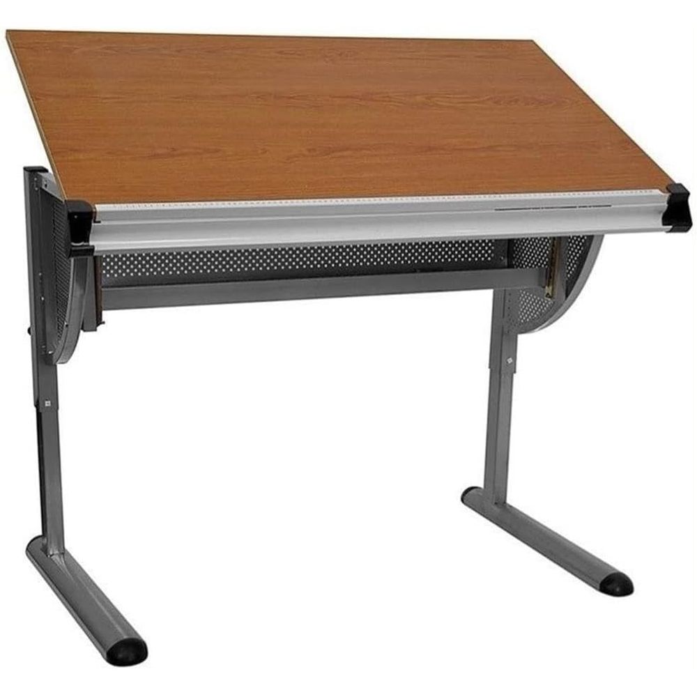 Adjustable Height Table, 34-48 - مراجعة Wood Woodworking وسعره