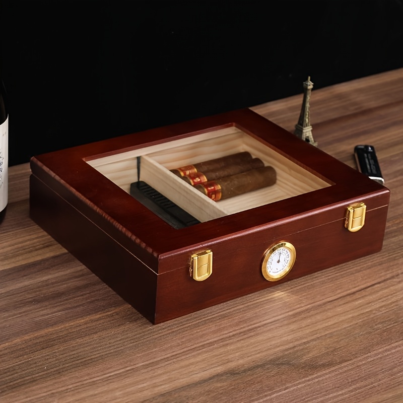 Retro Cedar Wood Cigar Box Cig - مراجعة Wood Woodworking وسعره