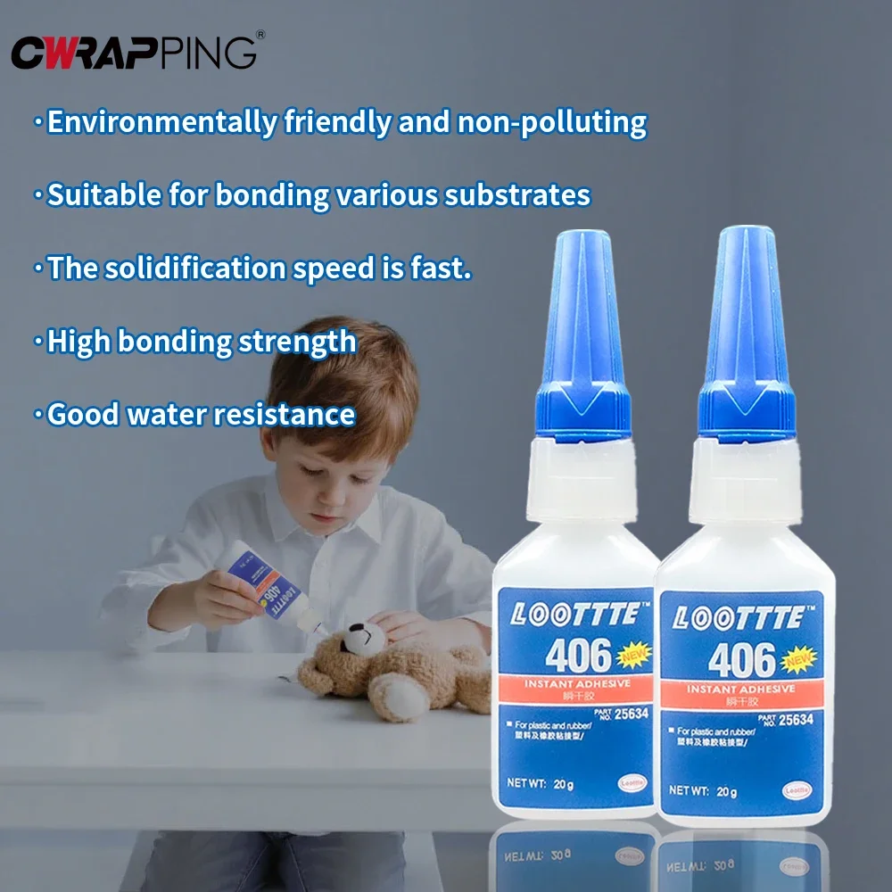 20ml Loottte Rubber Metal Wood - مراجعة Woodworking Quick Glue وسعره