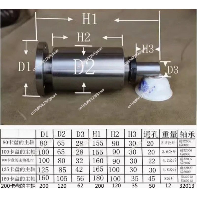 80/100/125/160 small lathe spi - مراجعة Woodworking Lathe وسعره