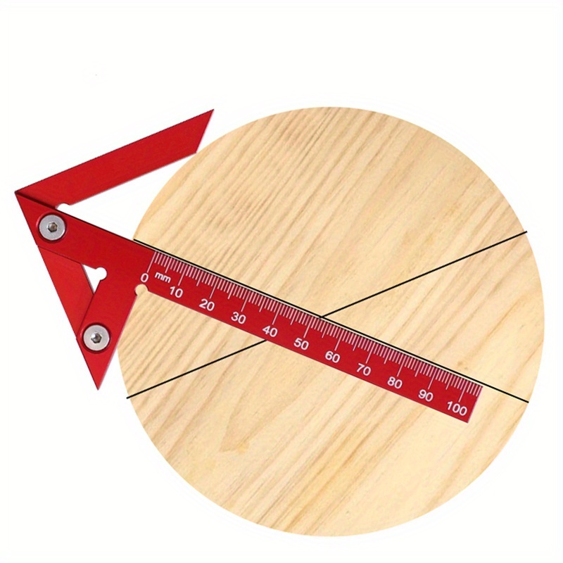 Center Finder Line Gauge 45/90 - مراجعة Woodworking Ruler وسعره