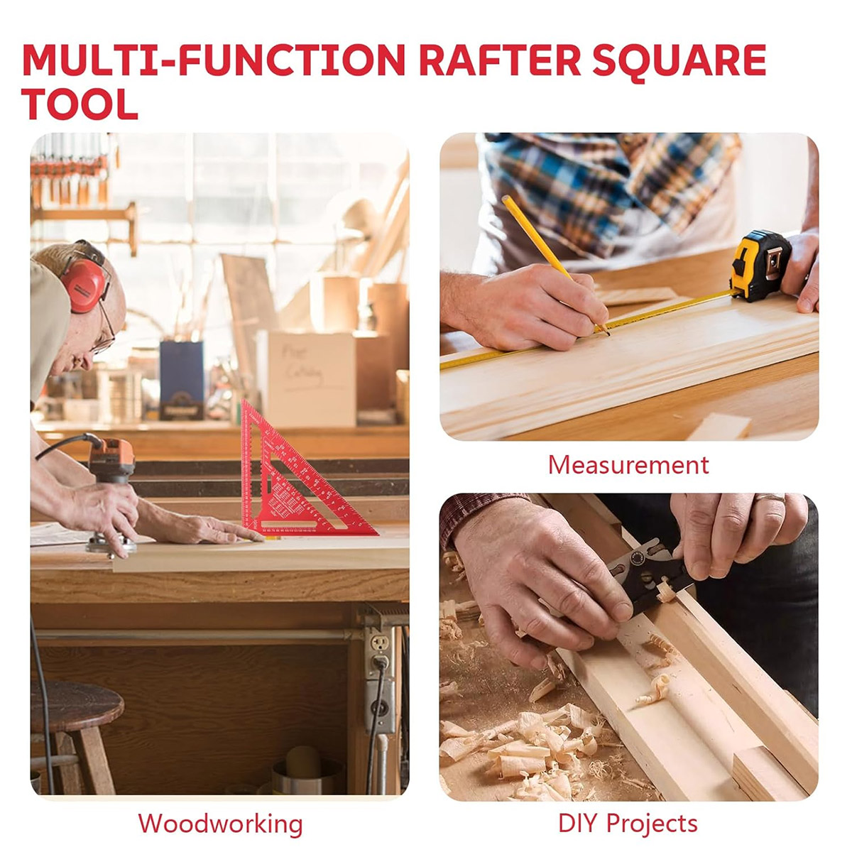 Aluminum Alloy Speed Square Hi - مراجعة Woodworking Ruler وسعره