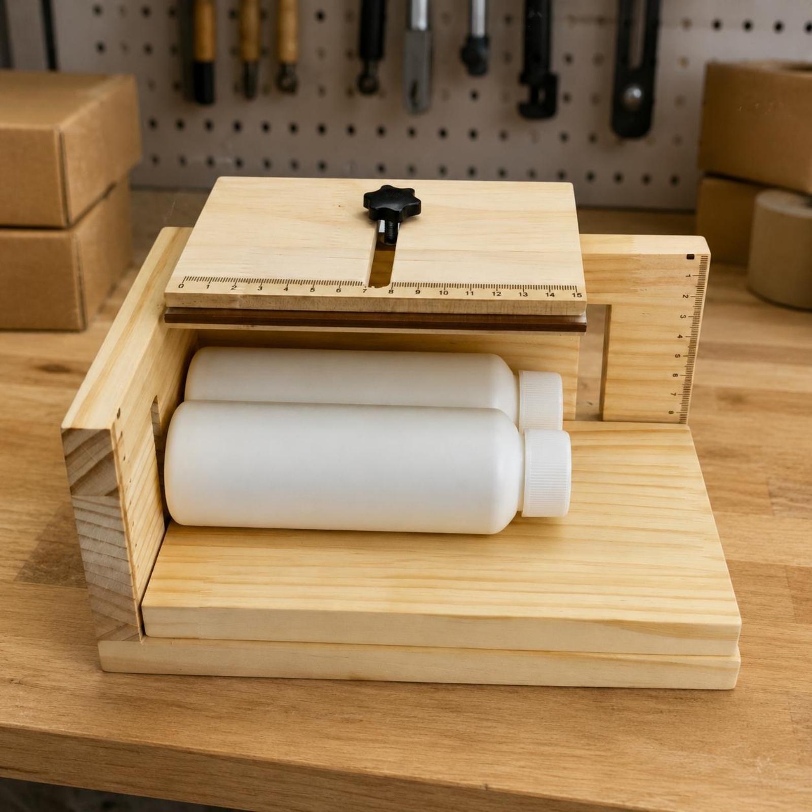 Manual Label Positioning Stand - مراجعة Woodworking Ruler وسعره