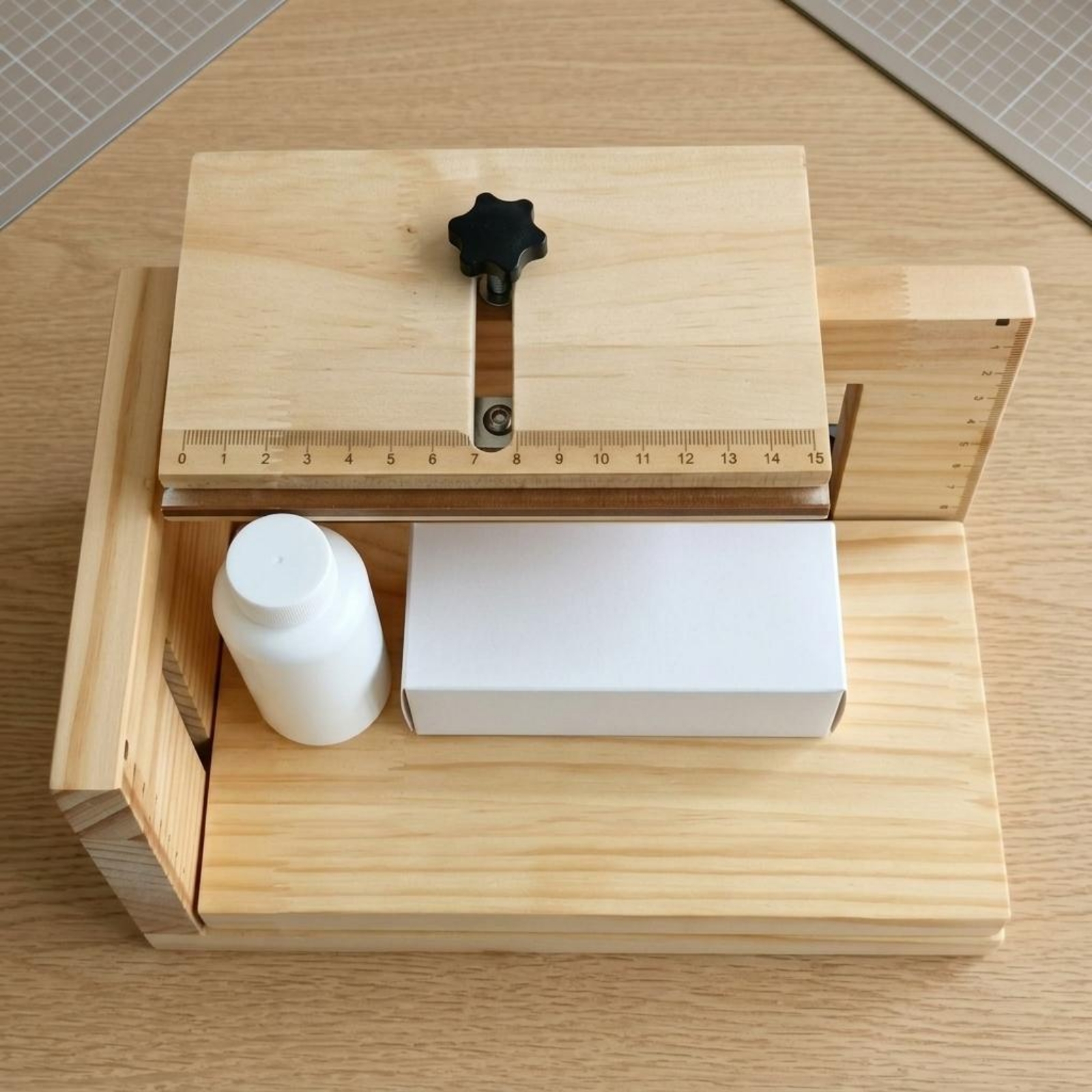 Manual Label Positioning Stand - مراجعة Woodworking Ruler وسعره