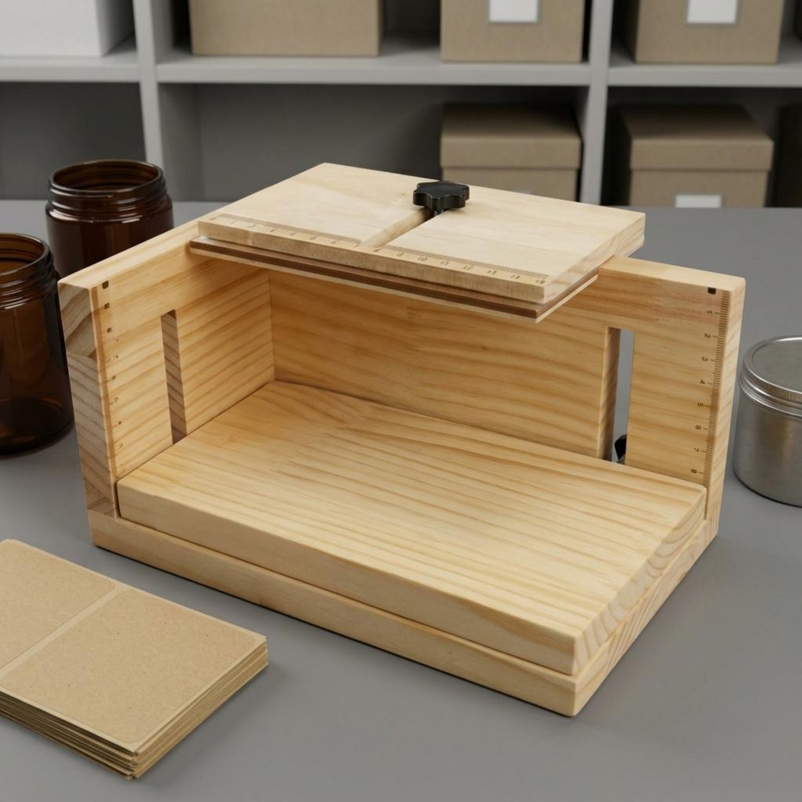 Manual Label Positioning Stand - مراجعة Woodworking Ruler وسعره