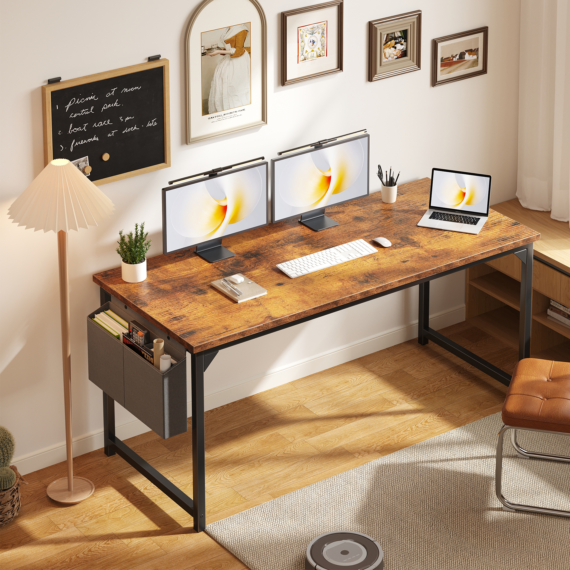JHK 31IN to 55IN Computer Offi - مراجعة Woodworking School وسعره