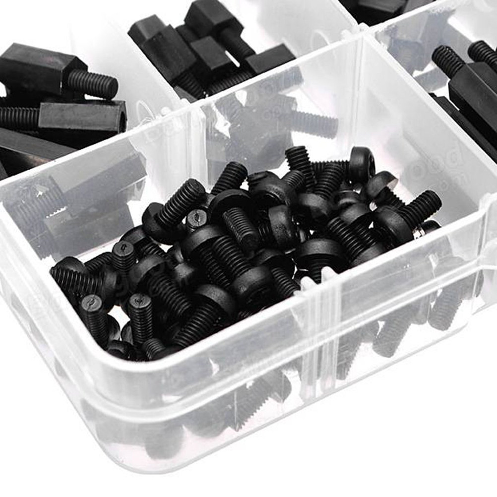 180Pcs Nylon Screw Nut Bolt St - مراجعة Woodworking Hobby Kits وسعره