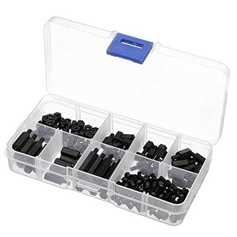 180Pcs Nylon Screw Nut Bolt St - مراجعة Woodworking Hobby Kits وسعره