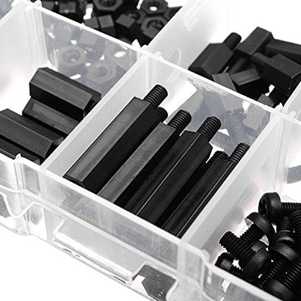 180Pcs Nylon Screw Nut Bolt St - مراجعة Woodworking Hobby Kits وسعره