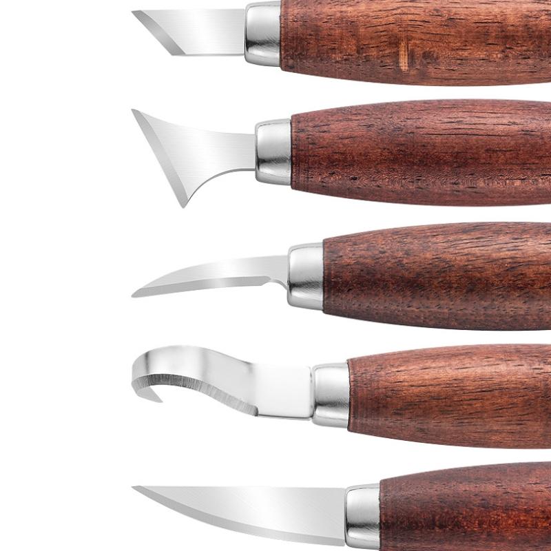 5 Pcs Wood Carving Chisel Set  - مراجعة Woodworking Diy Projects وسعره
