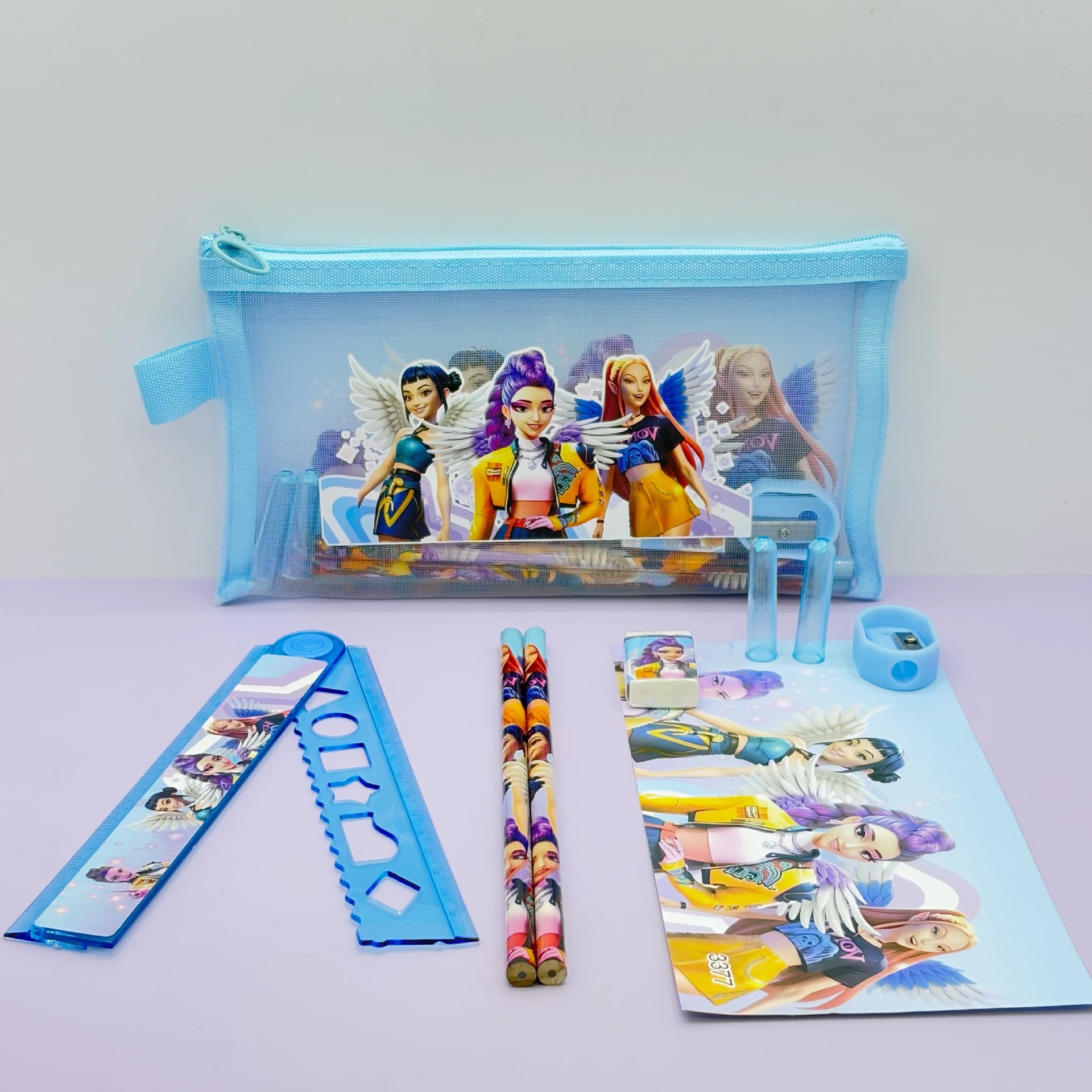 Kpop Pencils Ruler Pencil Shar - مراجعة Woodworking School وسعره
