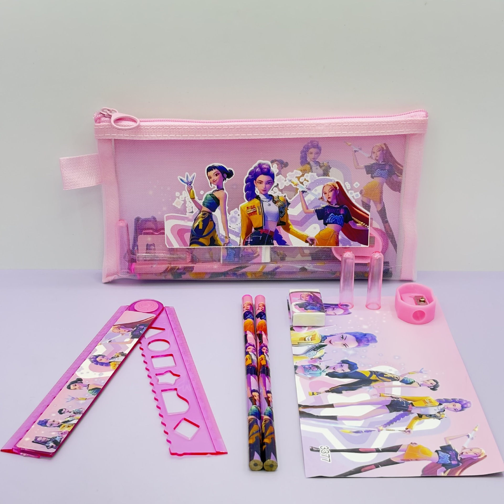 Kpop Pencils Ruler Pencil Shar - مراجعة Woodworking School وسعره