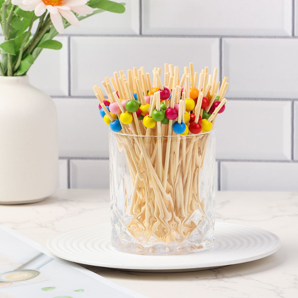 100Pcs Disposable Bamboo Picks - مراجعة Woodworking School وسعره
