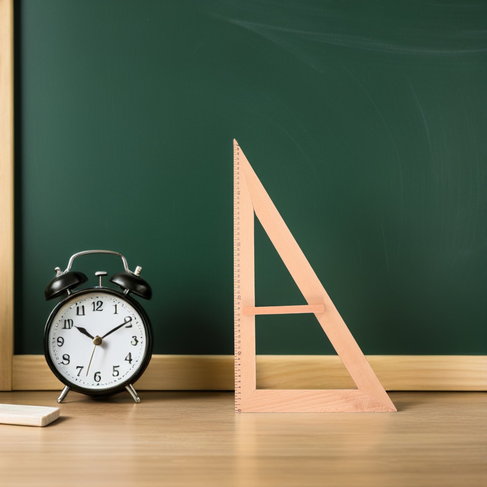 2Pcs Wooden Triangle Ruler Tea - مراجعة Woodworking School وسعره