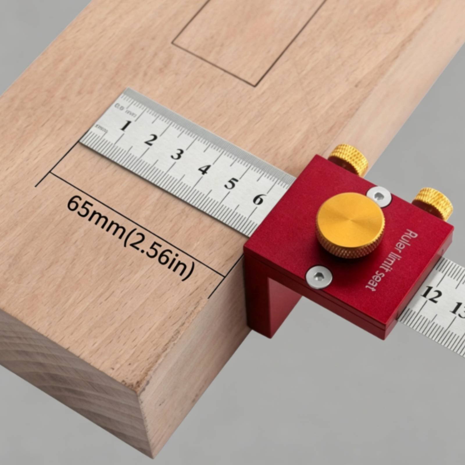 90 Degree Corner Ruler Lightwe - مراجعة Woodworking Ruler وسعره