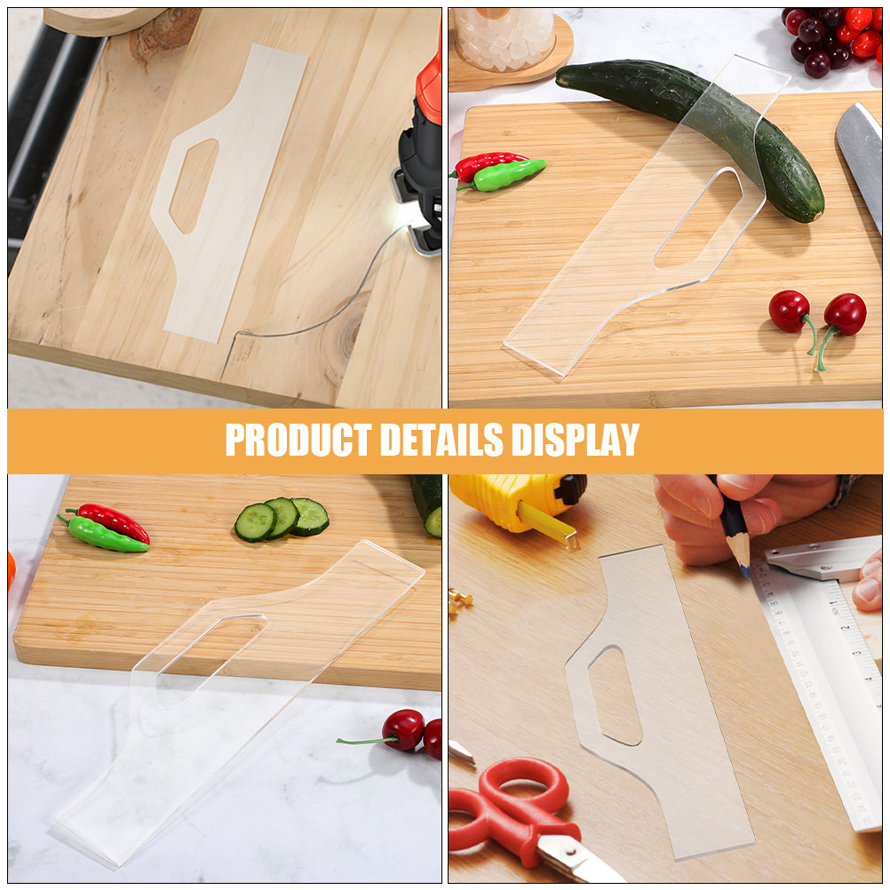 2Pcs Clear Acrylic Cutting Boa - مراجعة Woodworking Diy Projects وسعره