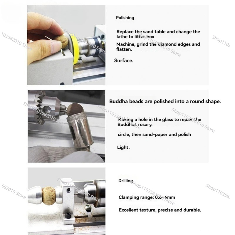 Small Lathe Machine - Multifun - مراجعة Woodworking Lathe وسعره