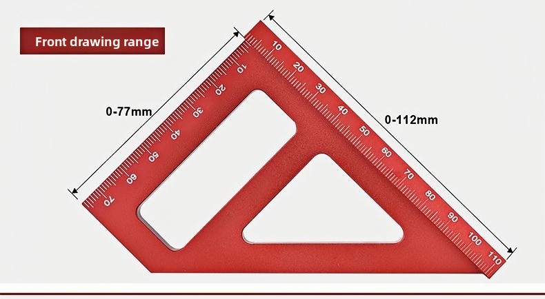 Aluminum Alloy Multifunctional - مراجعة Woodworking Ruler وسعره