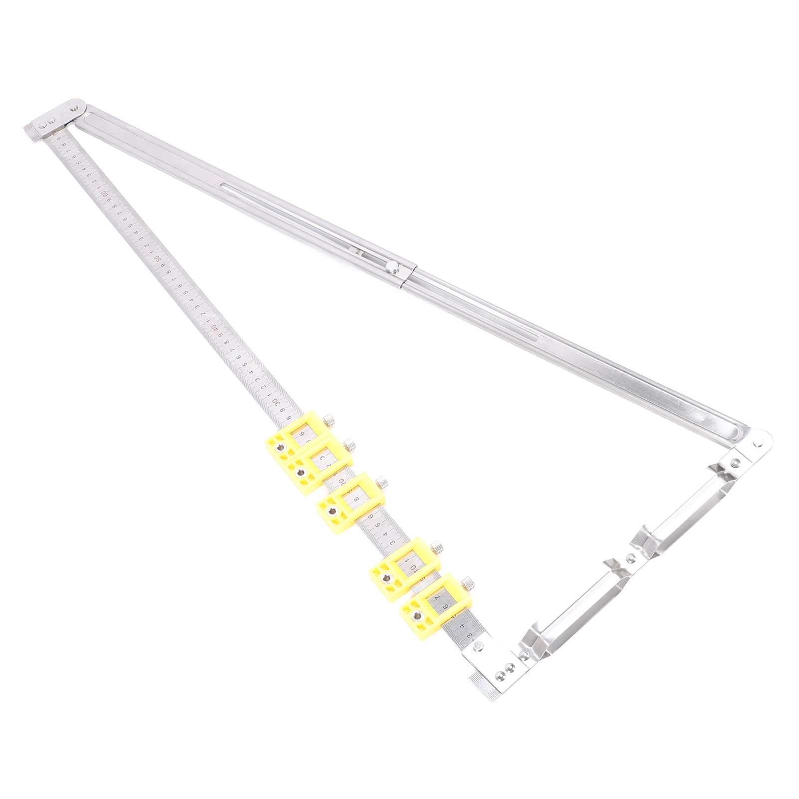 Hole Drilling Locating Ruler S - مراجعة Woodworking Ruler وسعره