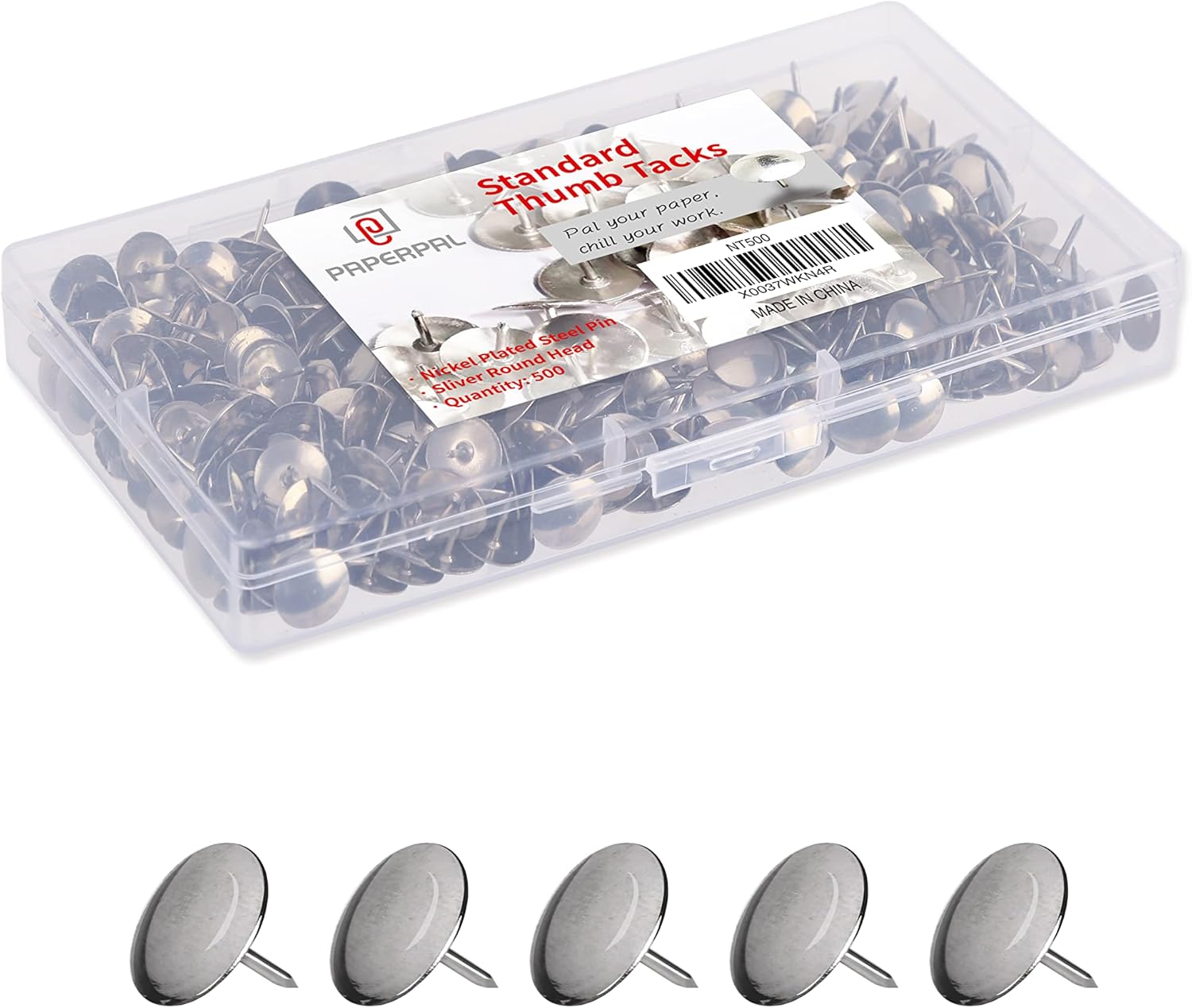 500 Standard Thumbtacks for Co - مراجعة Woodworking School وسعره