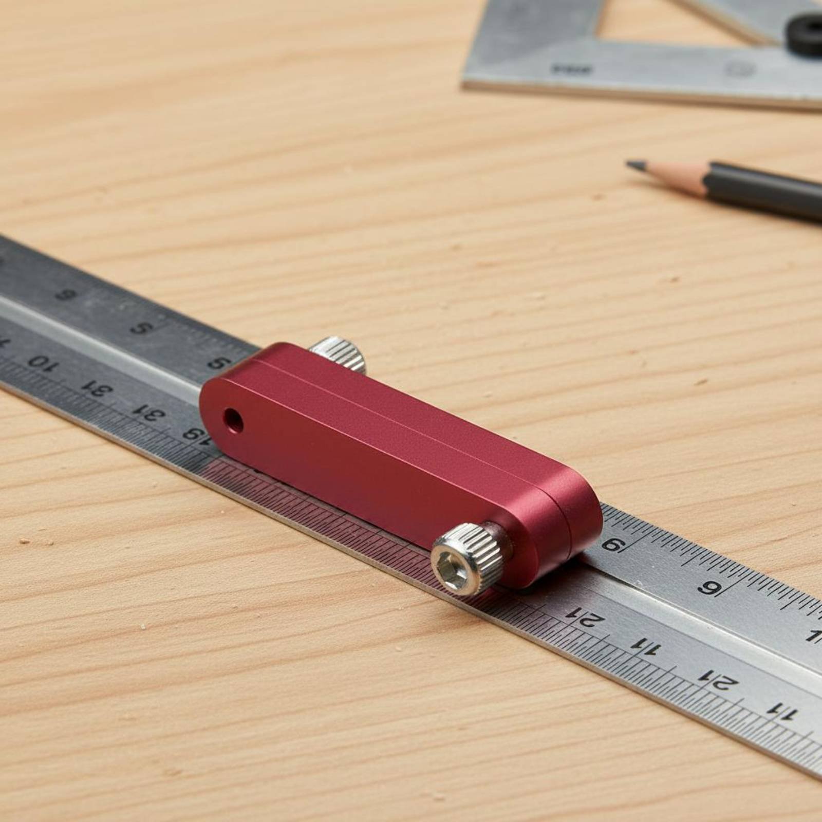 Woodworker's Ruler Stopper Adj - مراجعة Woodworking Ruler وسعره