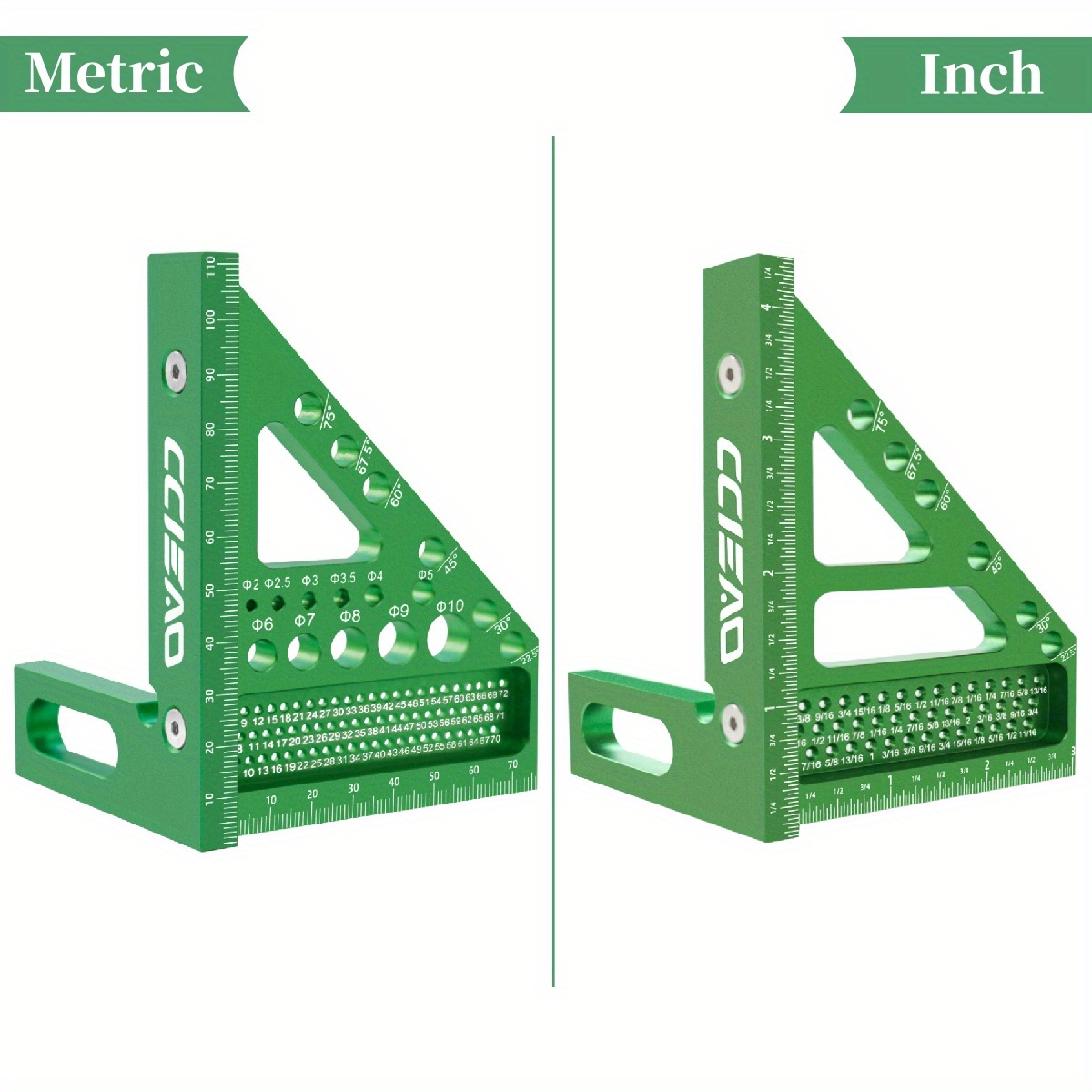 Carpenter Square 3D Multi Angl - مراجعة Woodworking Ruler وسعره