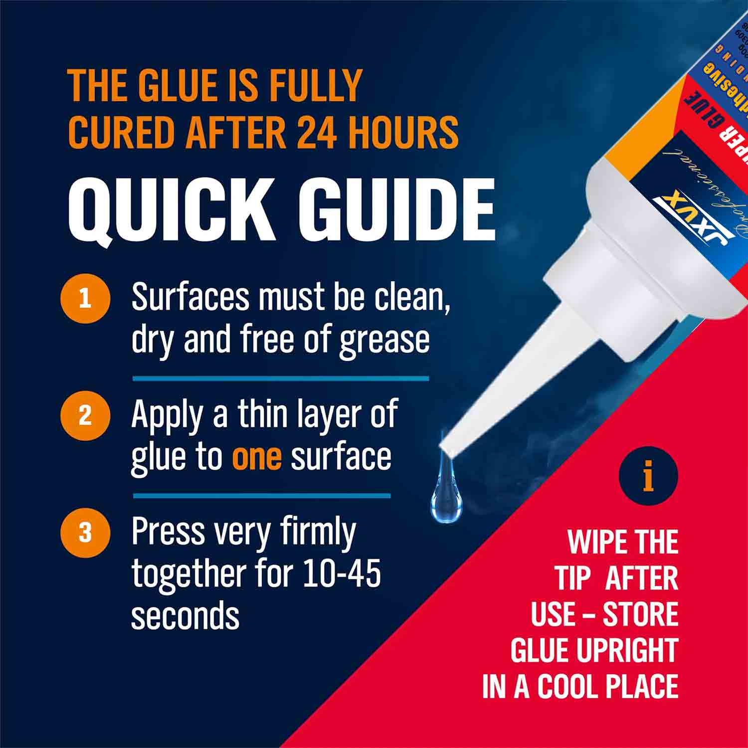 JXVX 1-5 PCs Super glue 502 Hi - مراجعة Woodworking Quick Glue وسعره
