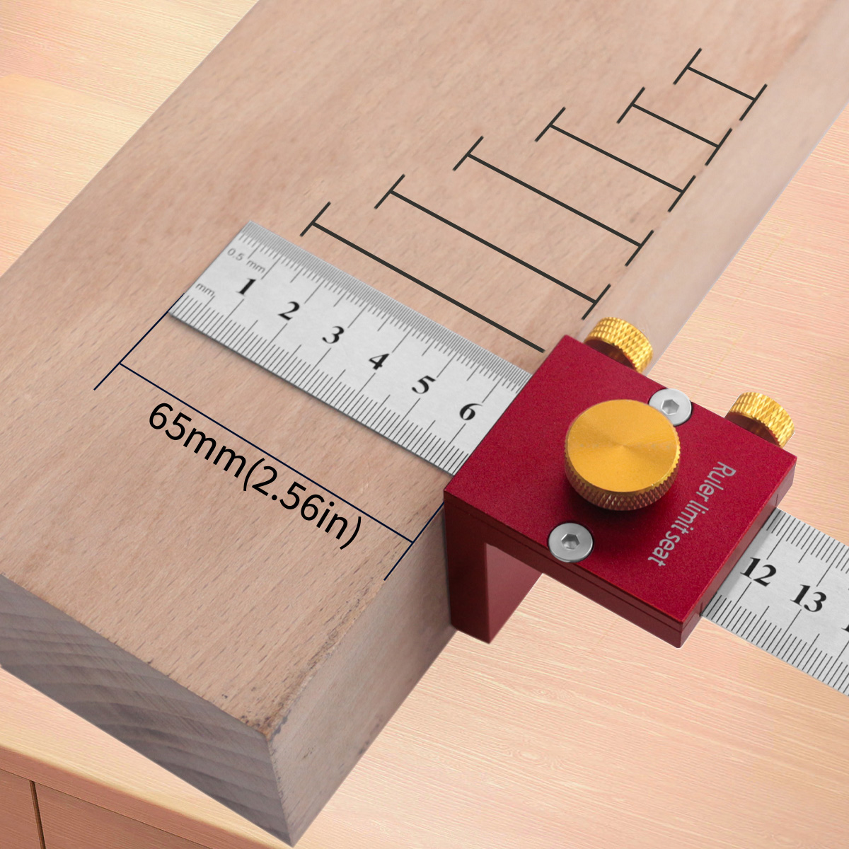 30cm/12 Inch Scribing Ruler 90 - مراجعة Woodworking Ruler وسعره