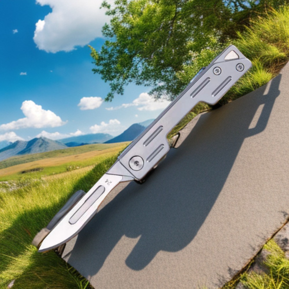 Outdoor Folding Knife Plastic/ - مراجعة Woodworking Hobby Kits وسعره