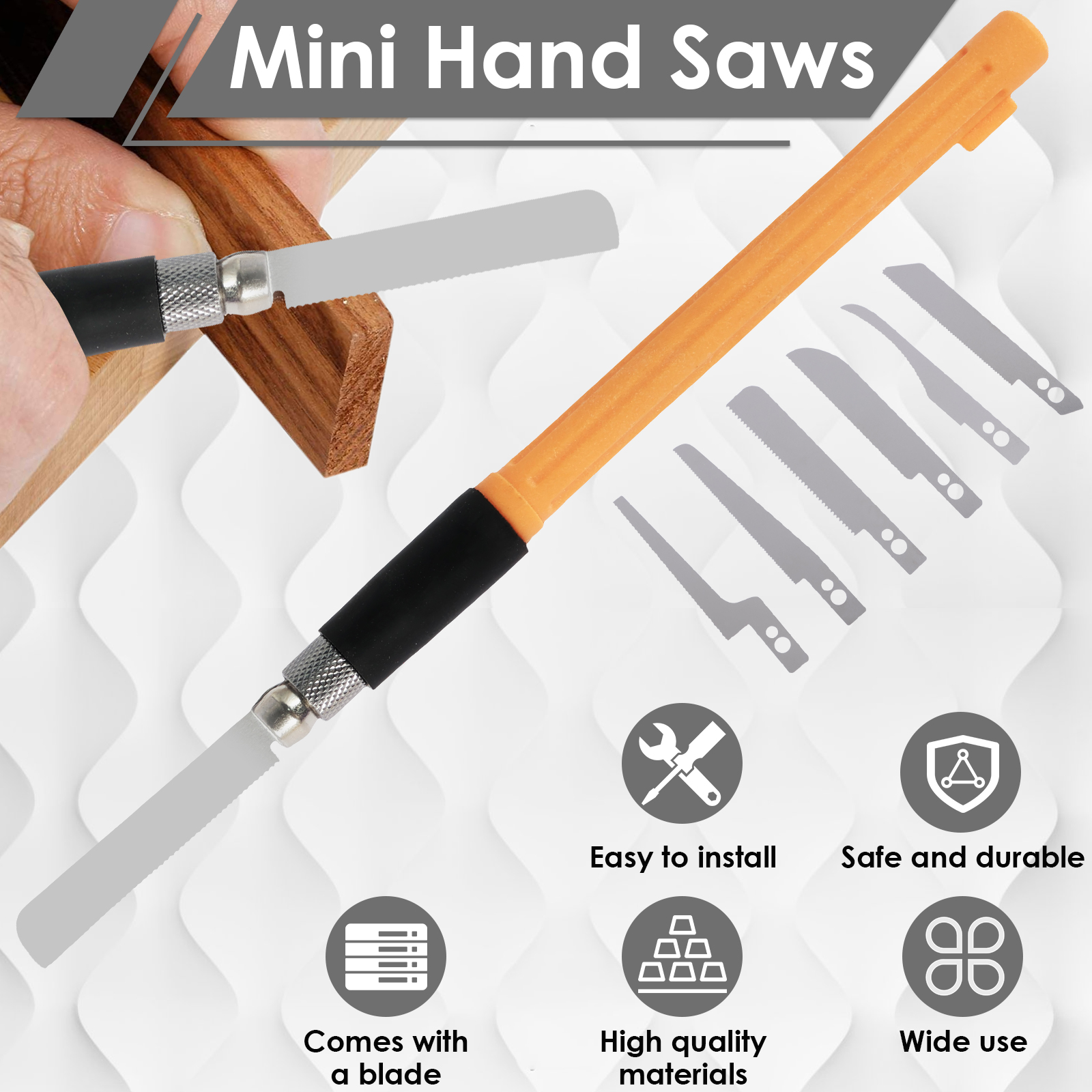 Mini Hand Saw Model Tools DIY  - مراجعة Woodworking Hobby Kits وسعره