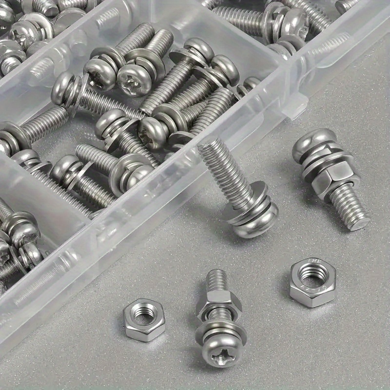 Hex Nuts and Bolt Set - 320 pi - مراجعة Woodworking Diy Projects وسعره