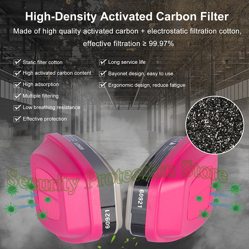 6200 Respirator Mask for Chemi - مراجعة Woodworking Respirator وسعره