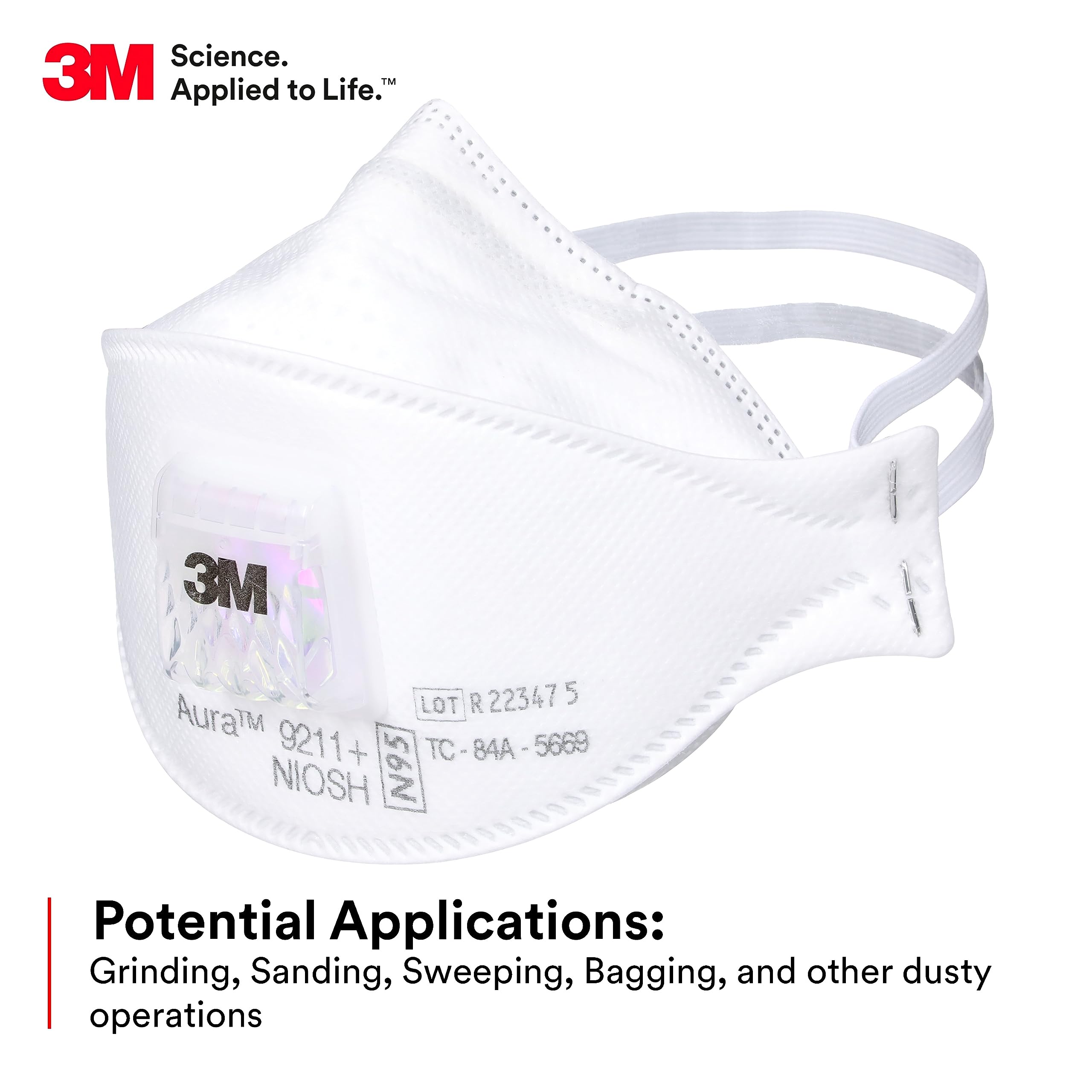 3M Aura 9211+ Particulate Resp - مراجعة Woodworking Respirator وسعره