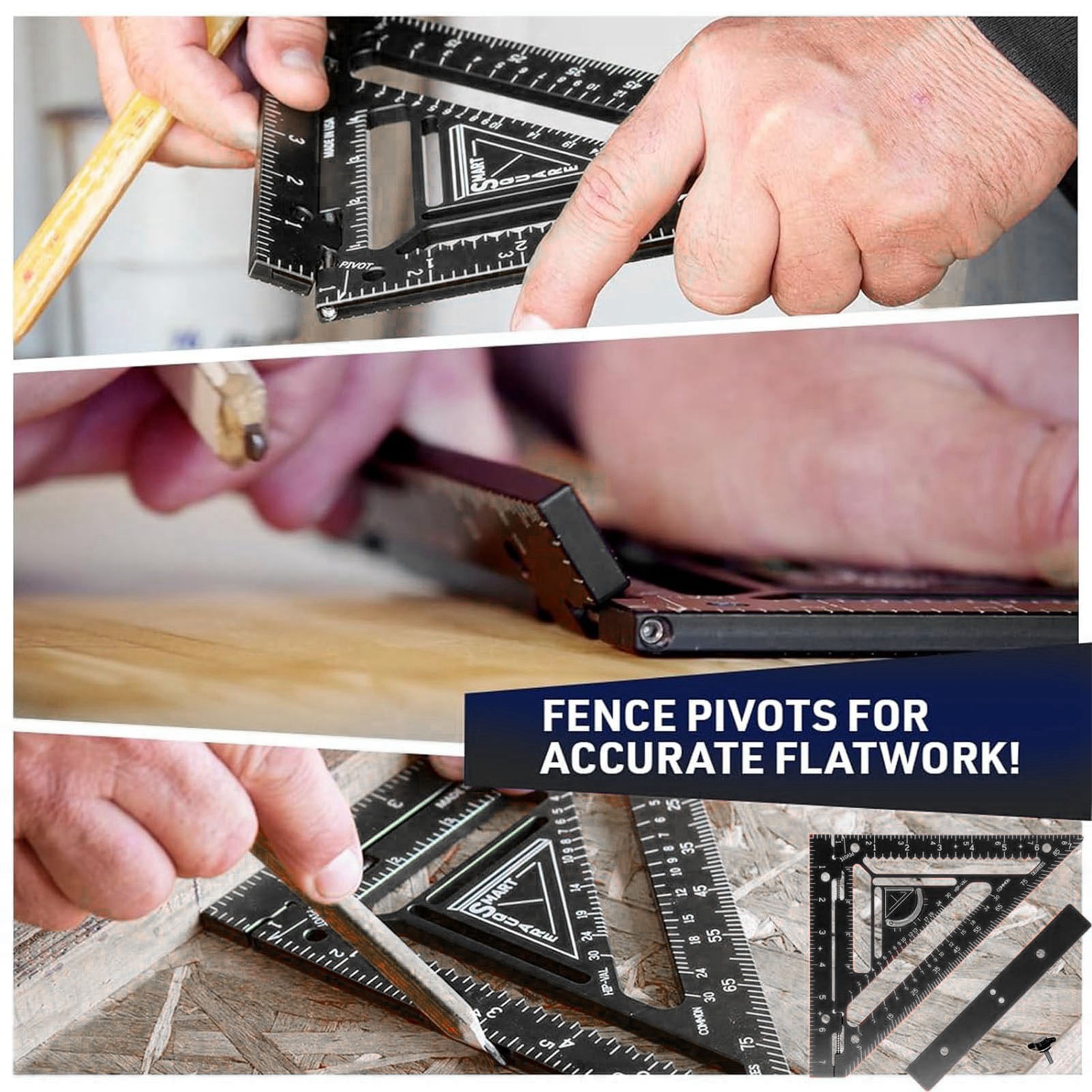 Carpenter Layout Tool Black Co - مراجعة Woodworking Ruler وسعره