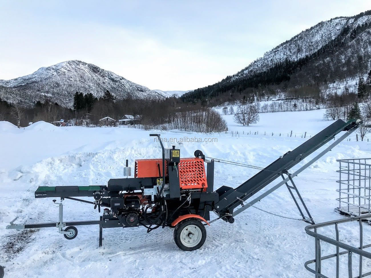 Firewood Processor Forestry Ma - مراجعة Wood Woodworking وسعره