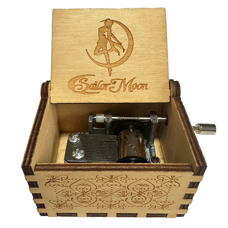 Sailor Mooned Theme Music Box  - مراجعة Wood Woodworking وسعره