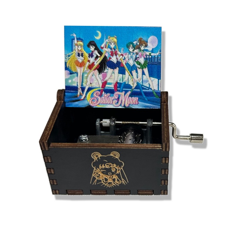 Sailor Mooned Theme Music Box  - مراجعة Wood Woodworking وسعره