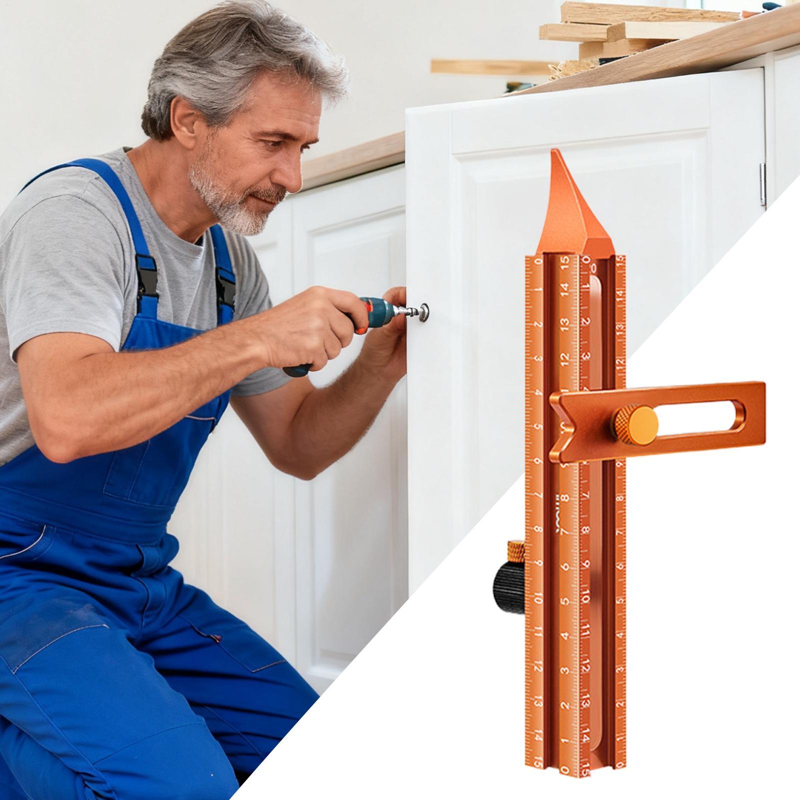 Wood Marking Tool 4-Sided Magn - مراجعة Woodworking Ruler وسعره