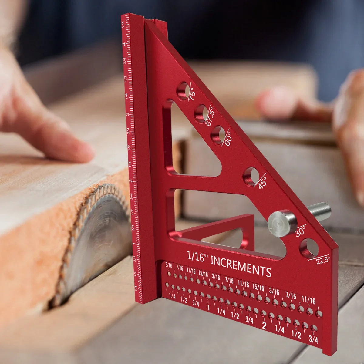 3D Multi-Angle Measuring Ruler - مراجعة Woodworking Ruler وسعره