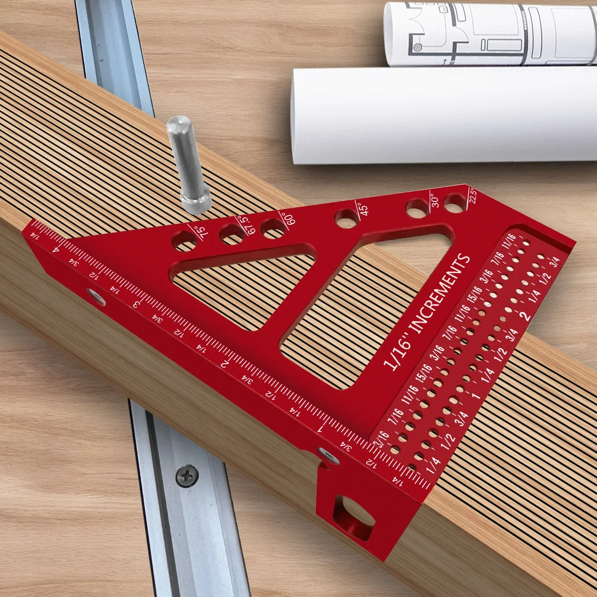 3D Multi-Angle Measuring Ruler - مراجعة Woodworking Ruler وسعره