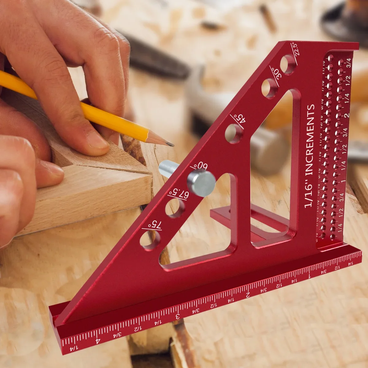 3D Multi-Angle Measuring Ruler - مراجعة Woodworking Ruler وسعره