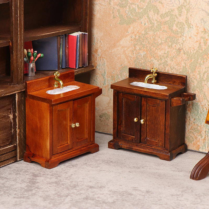 1/12 Dollhouse Simulation Wash - مراجعة Wood Woodworking وسعره