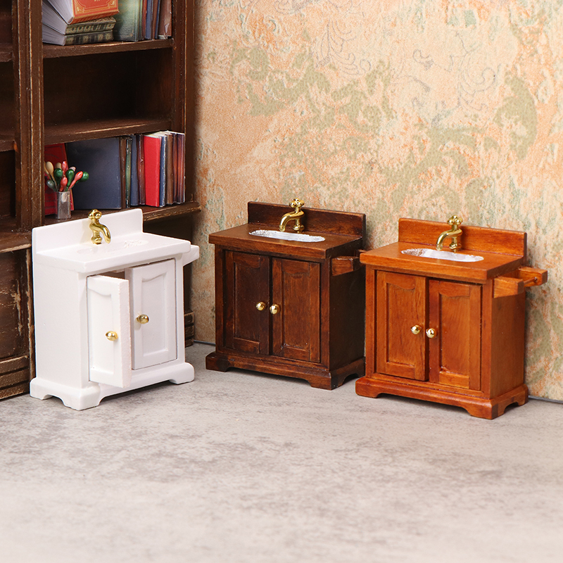 1/12 Dollhouse Simulation Wash - مراجعة Wood Woodworking وسعره