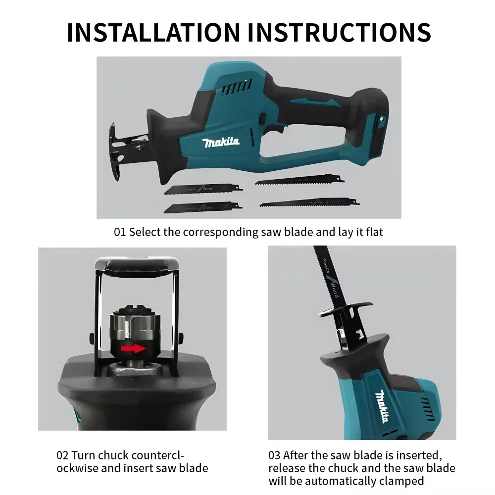 Makita DJR189 18V Cordless Ele - مراجعة Woodworking Jobs وسعره