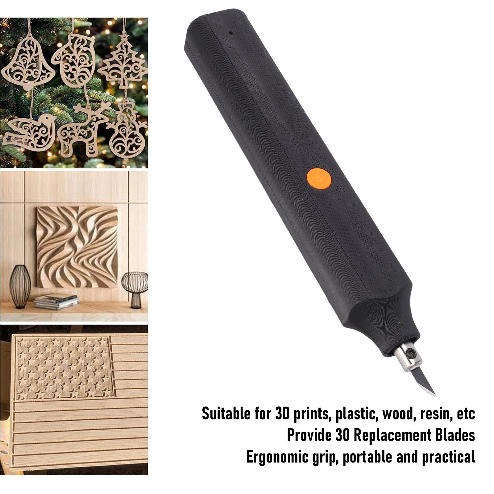40kHz Ultrasonic Cutter with 3 - مراجعة Woodworking Jobs وسعره